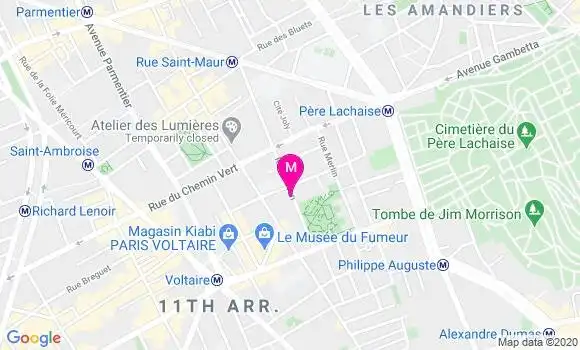 Localisation Dr Emmanuel Moreau