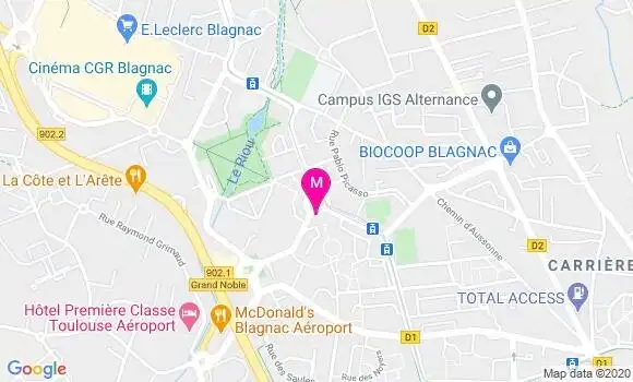 Localisation Dr Isabelle Evenou