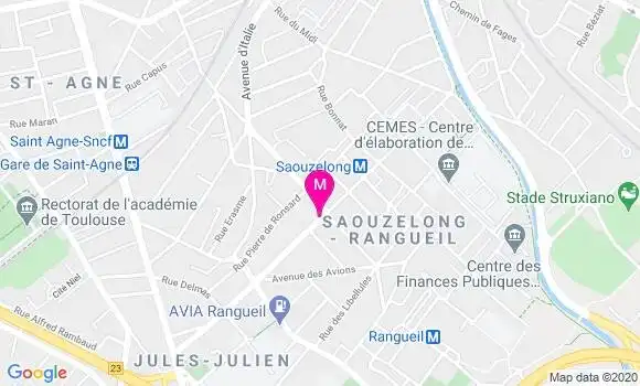 Localisation Dr Olivier Guilhem