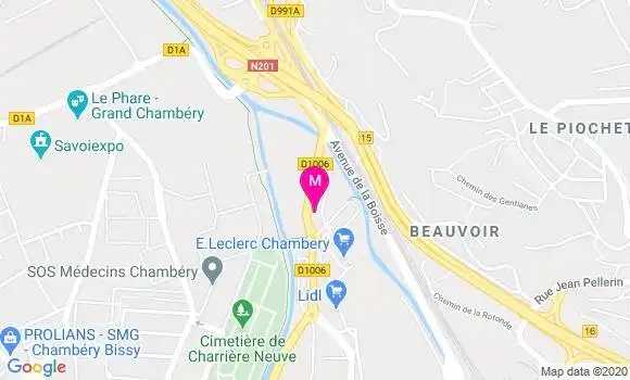 Localisation Dr Magali Bourrel