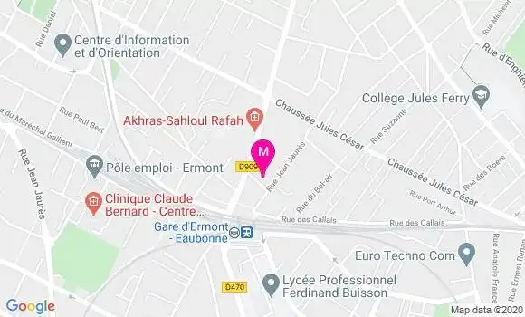 Localisation Dr Jean Claude Marguerite