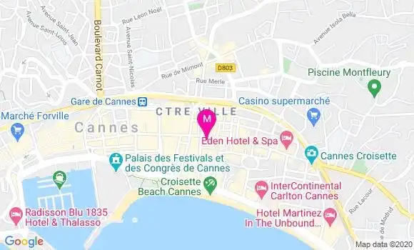 Localisation Dr Bruno Ceccarelli