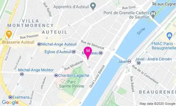 Localisation Dr Xavier Giraut