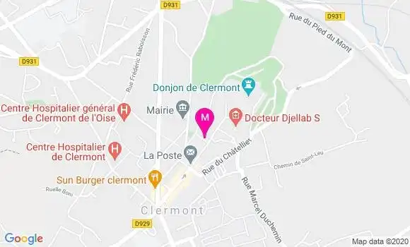 Localisation Dr Bruno Tissot