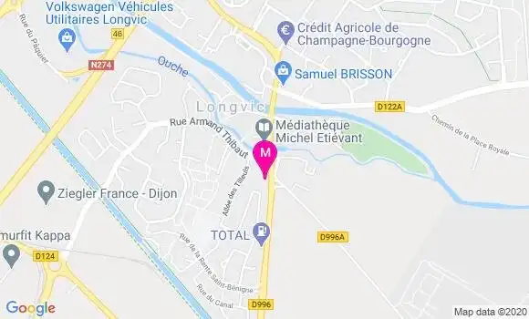 Localisation Dr Pierre Dalebroux