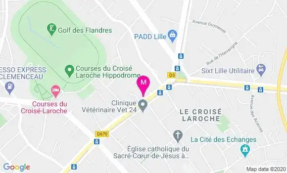 Localisation Dr Céline Brenuchon