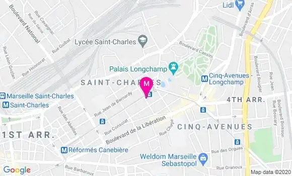 Localisation Dr Denis Ledot