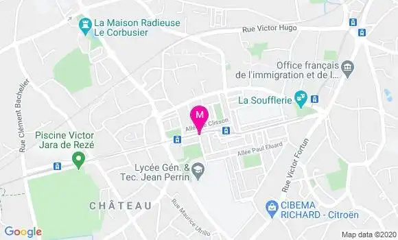 Localisation Dr Florence Ghiringhelli
