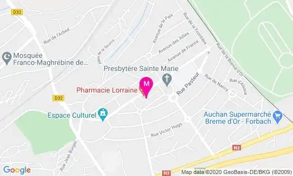 Localisation Dr Isabelle Boeckler Munier
