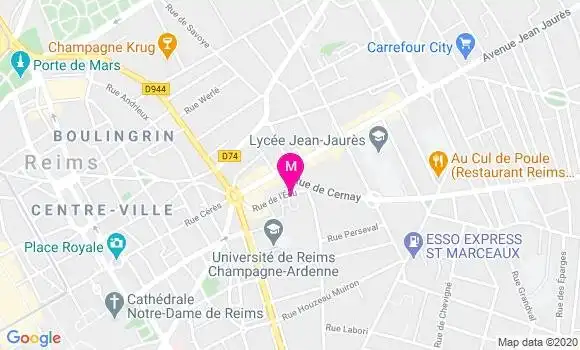 Localisation Dr Charles Tassigny