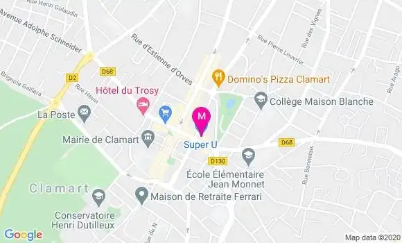 Localisation Dr Laurent Bouvard