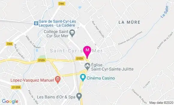Localisation Dr Anne Marie Fertil