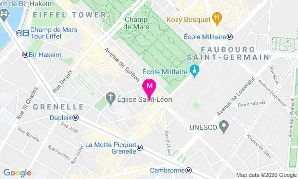 Localisation Dr Eliane Carp