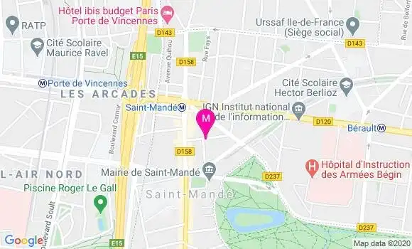 Localisation Dr Pascal Chevalier
