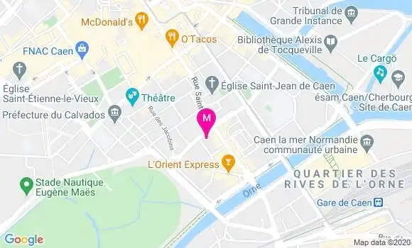 Localisation Dr Muriel Jean