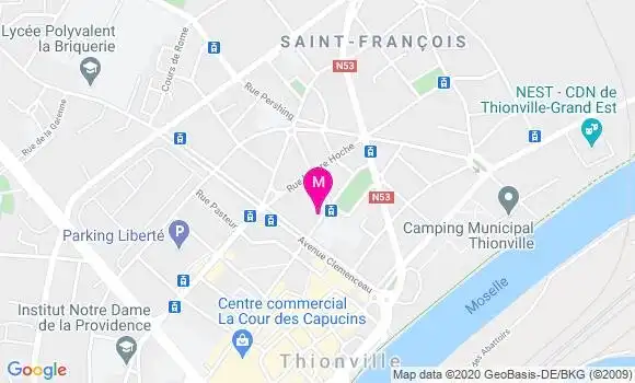 Localisation Dr Nicolas Crechriou