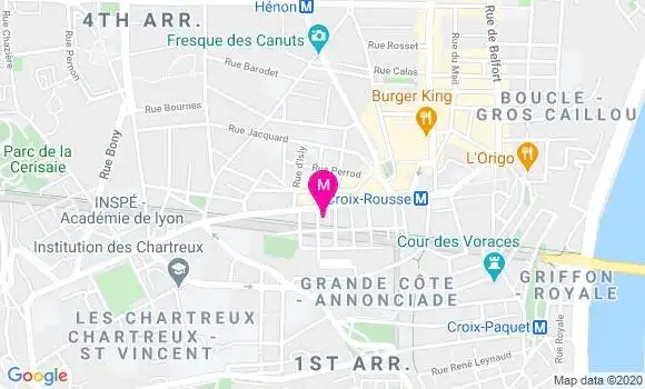 Localisation Dr Catherine Alunni Bernollin