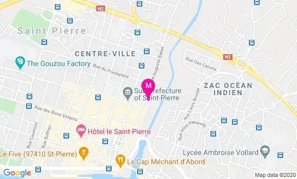 Localisation Dr Marie Anne Pihouee Hans