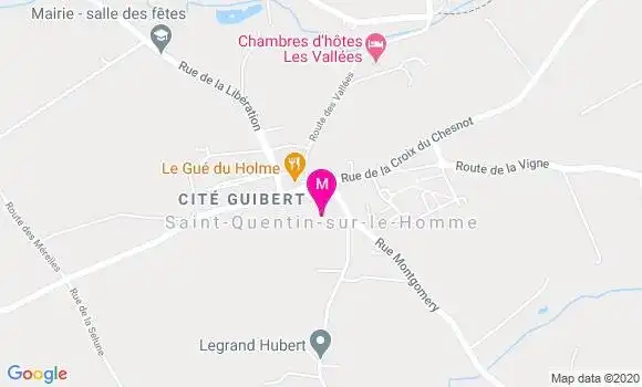 Localisation Dr Paul Wattrelot