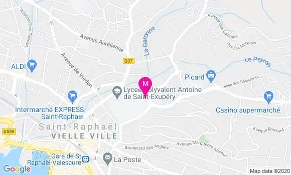 Localisation Dr Olivier Vire