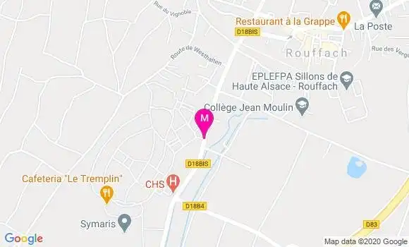 Localisation Dr Yann Hode