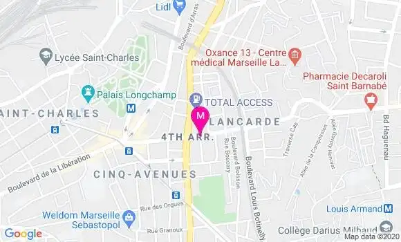 Localisation Dr Gilbert Chouraqui