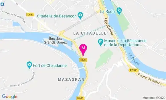 Localisation Dr Isabelle Reix
