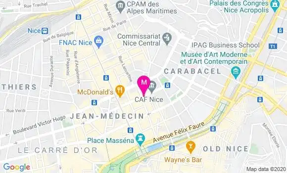 Localisation Dr Vianney Mattei