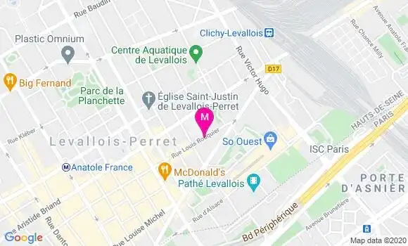 Localisation Dr Jean Paul Risbourg