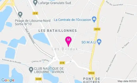 Localisation Dr Patrick Laidet