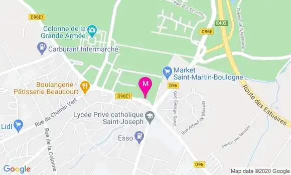 Localisation Dr Laurence Rault