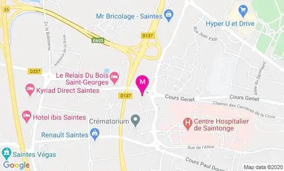 Localisation Dr Antoine Soulier
