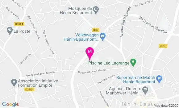 Localisation Dr Alain Debeugny