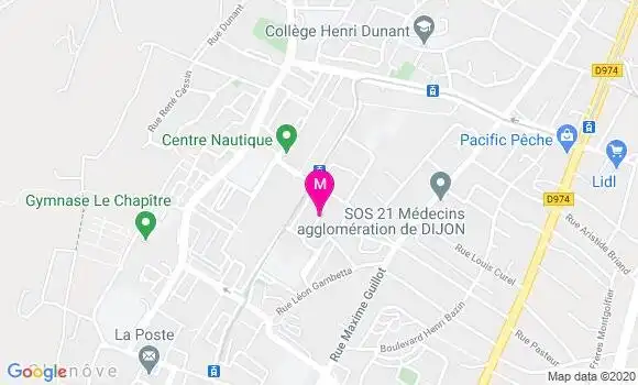 Localisation Dr Mansour Addou