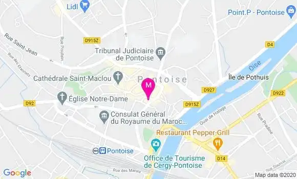 Localisation Dr Maryse Mateo Delamarre