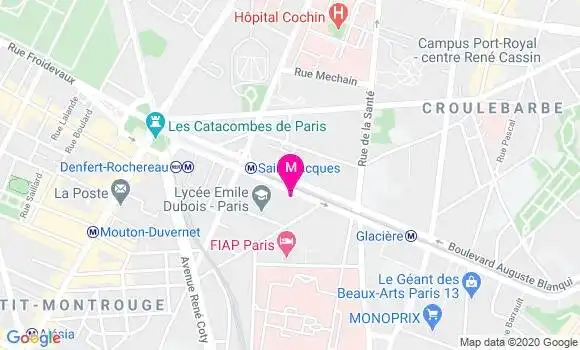 Localisation Dr Richard Guenoun