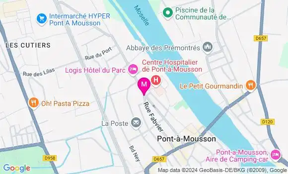 Localisation Dr Eric Vinckel