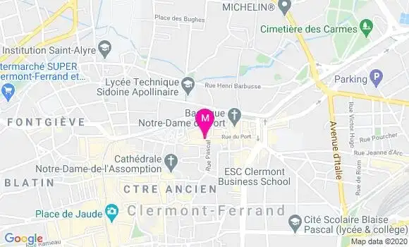 Localisation Dr Paul Claveirole