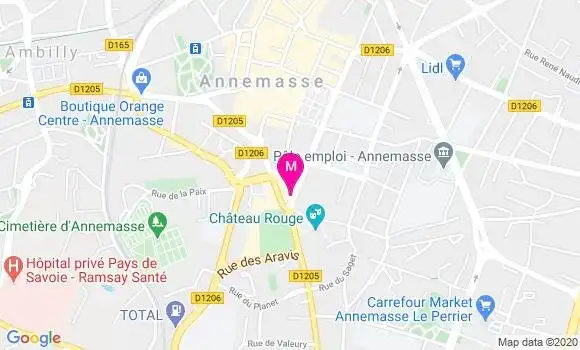 Localisation Dr Thierry Cruel