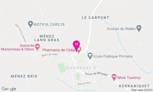 Localisation Dr Carole Kerlau