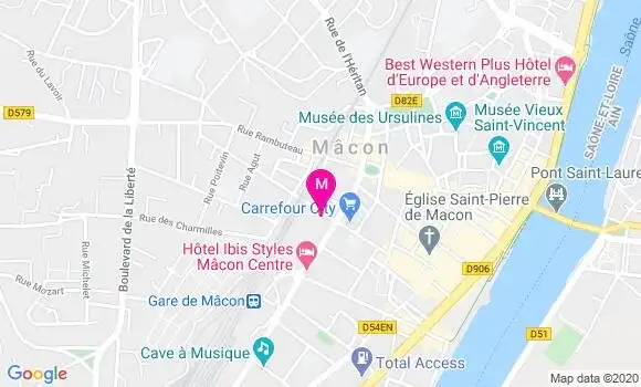 Localisation Dr Nathalie Bailly