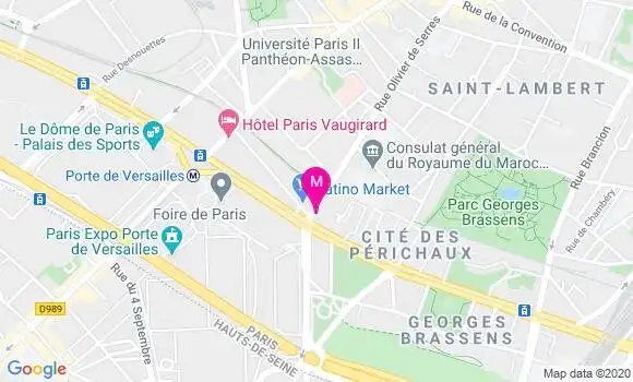 Localisation Dr Denis Frebault