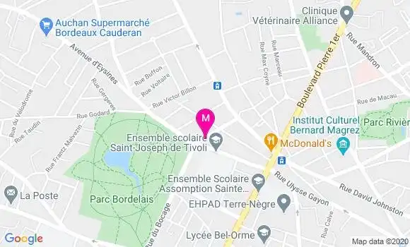 Localisation Dr Jean Yves Labuzan