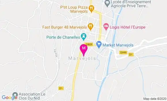 Localisation Dr Georges Saulus