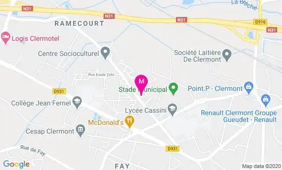 Localisation Dr Jean Jacques Dumontier