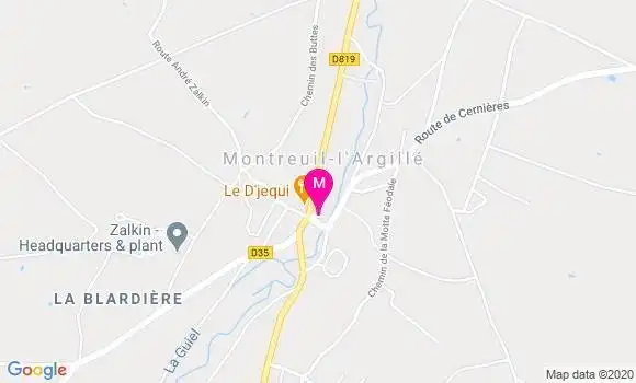 Localisation Dr Sophie Desvouges