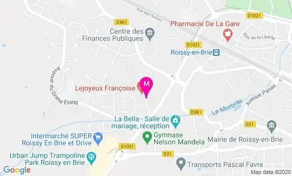 Localisation Dr Françoise Lejoyeux Chartier