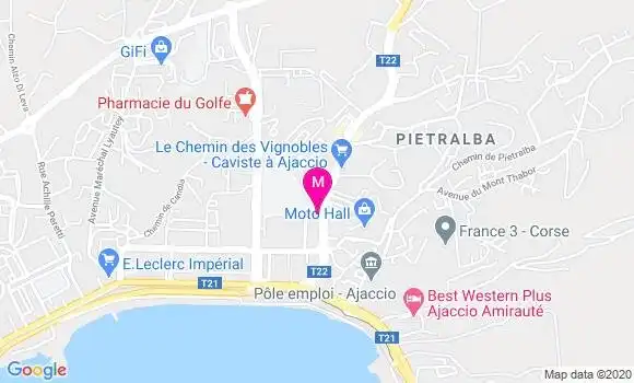 Localisation Dr Albert Fontrier
