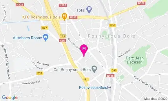 Localisation Dr Olivier Moyon