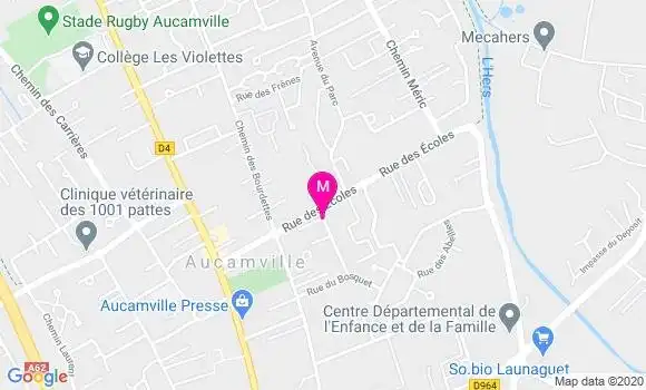 Localisation Dr Bruno Aristide